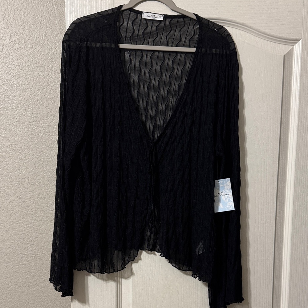 Rebellious dreamer 3X Sheer Women's top